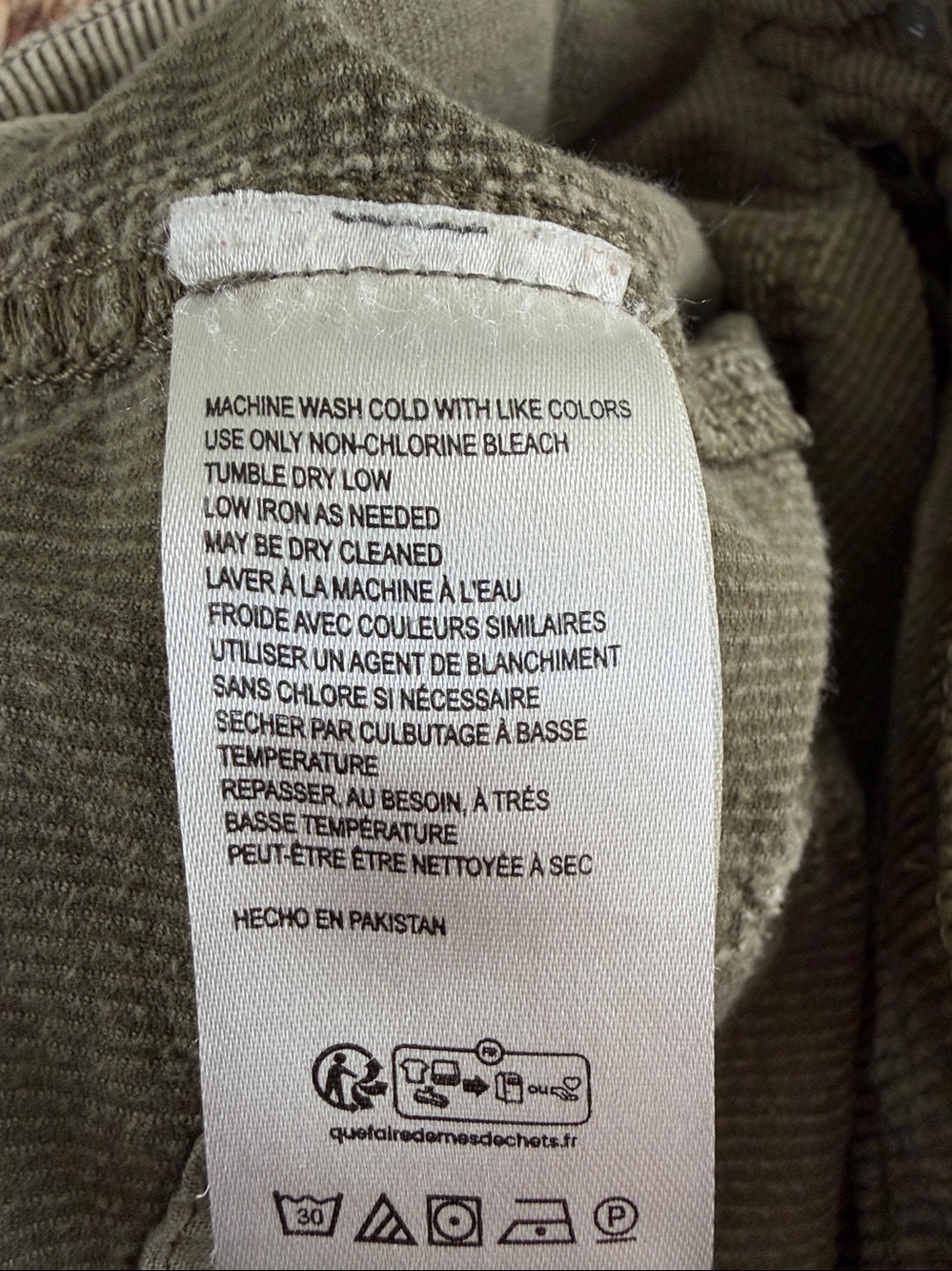Anthropologie Pilco The Wanderer High Rise Relaxed-Leg Corduroy Pant - Picture 13 of 16